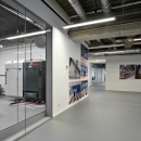 Modelshop room with partition walls of QbiQ