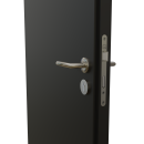 KDS57D Steel plated aluminum framed door the with double seals.
