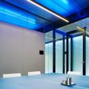 Fire resistant glass partition at The Flow Houthavens Amsterdam