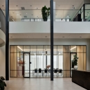 Meeting room at Hunkemöller distribution center in Almere, Netherlands