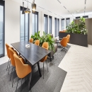 Interior at BDO Maastricht. Company restaurant.