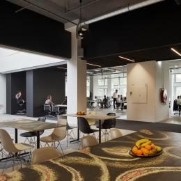 Work and recreation area l at Inbo Architects in Amsterdam