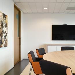 High class interior design boardroom at Ernst & Young Venlo, The Netherlands 