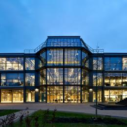 A view of the outside of the building TechMed Centre Enschede