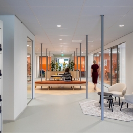 Glass partitions at ASG Almere, the Netherlands