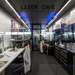 Laser Cave at The Flow Houthavens Amsterdam