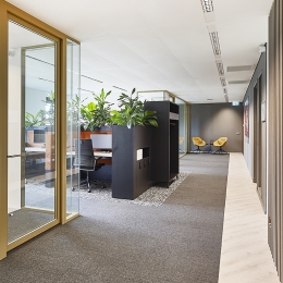 High-quality glass partitions for offices