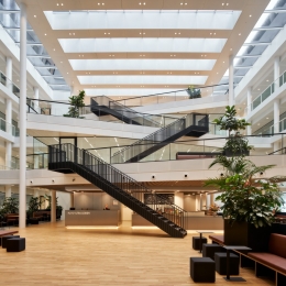 Atrium at at Kadans Plus Ultra Leiden