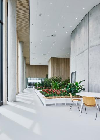 Ground floor space at Canon Production Printing Venlo