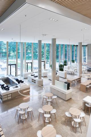 Company restaurant at Canon Production Printing Venlo