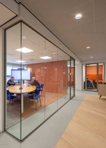 Glass partitions at ASG Almere