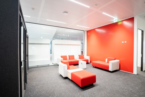 Social Corner at ASML De Run 1000 Veldhoven