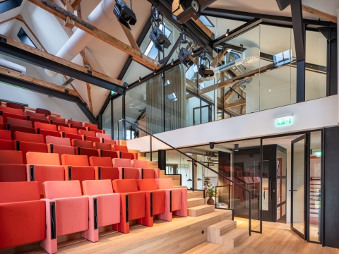 Presentation room at Dokhuis Rotterdam