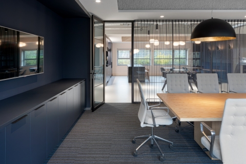 Boardroom at Commvault in Utrecht, Netherlands