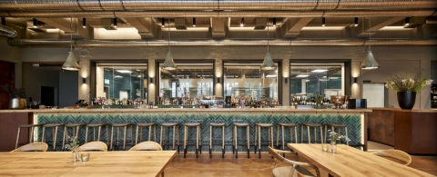 Company restaurant at Prinzenstraße in Solingen, Germany