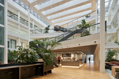 Atrium at at Kadans Plus Ultra Leiden