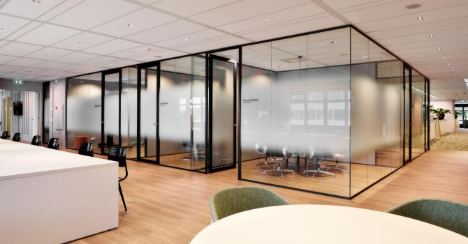 Full glass offices