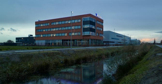 The office building of Brezan in the city Ede in The Netherlands